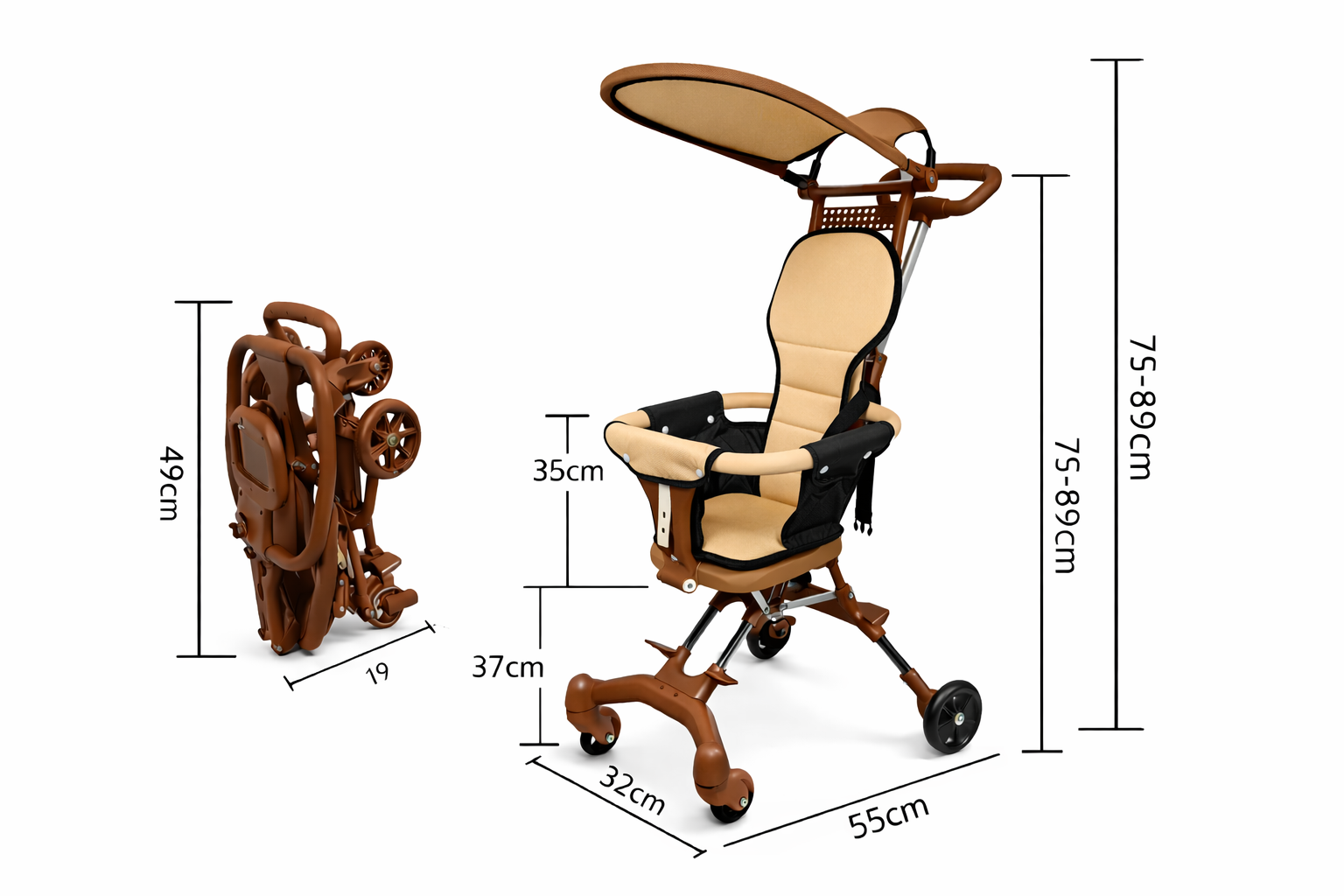 COCHECITO PLEGABLE BABYSTROLL®
